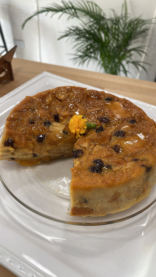 Budin de pan 6"