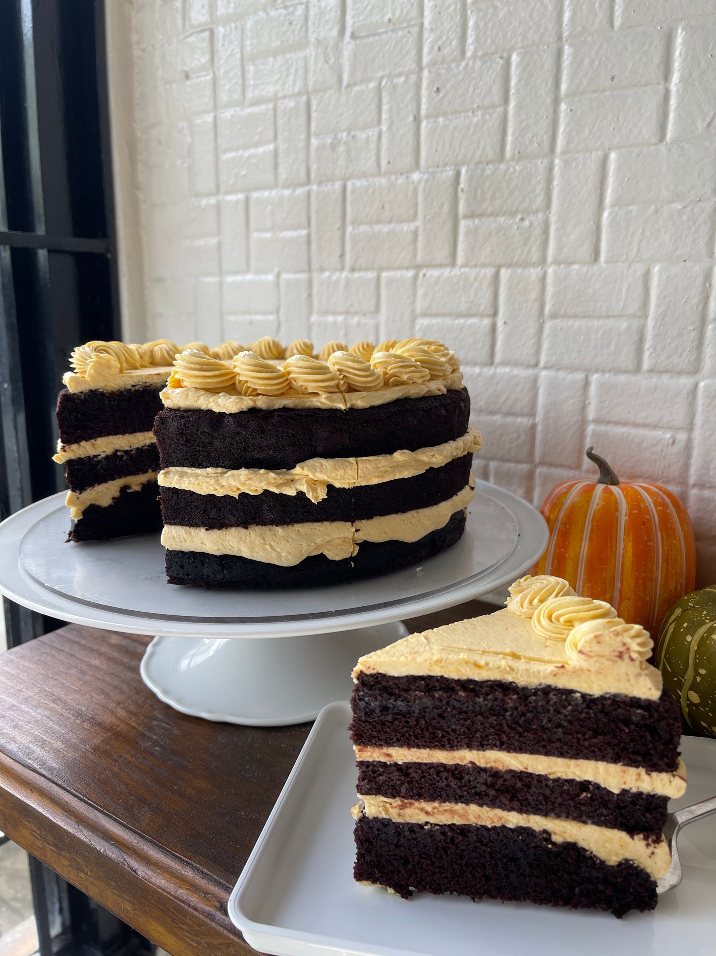 Chocolate Pumpkin Cake