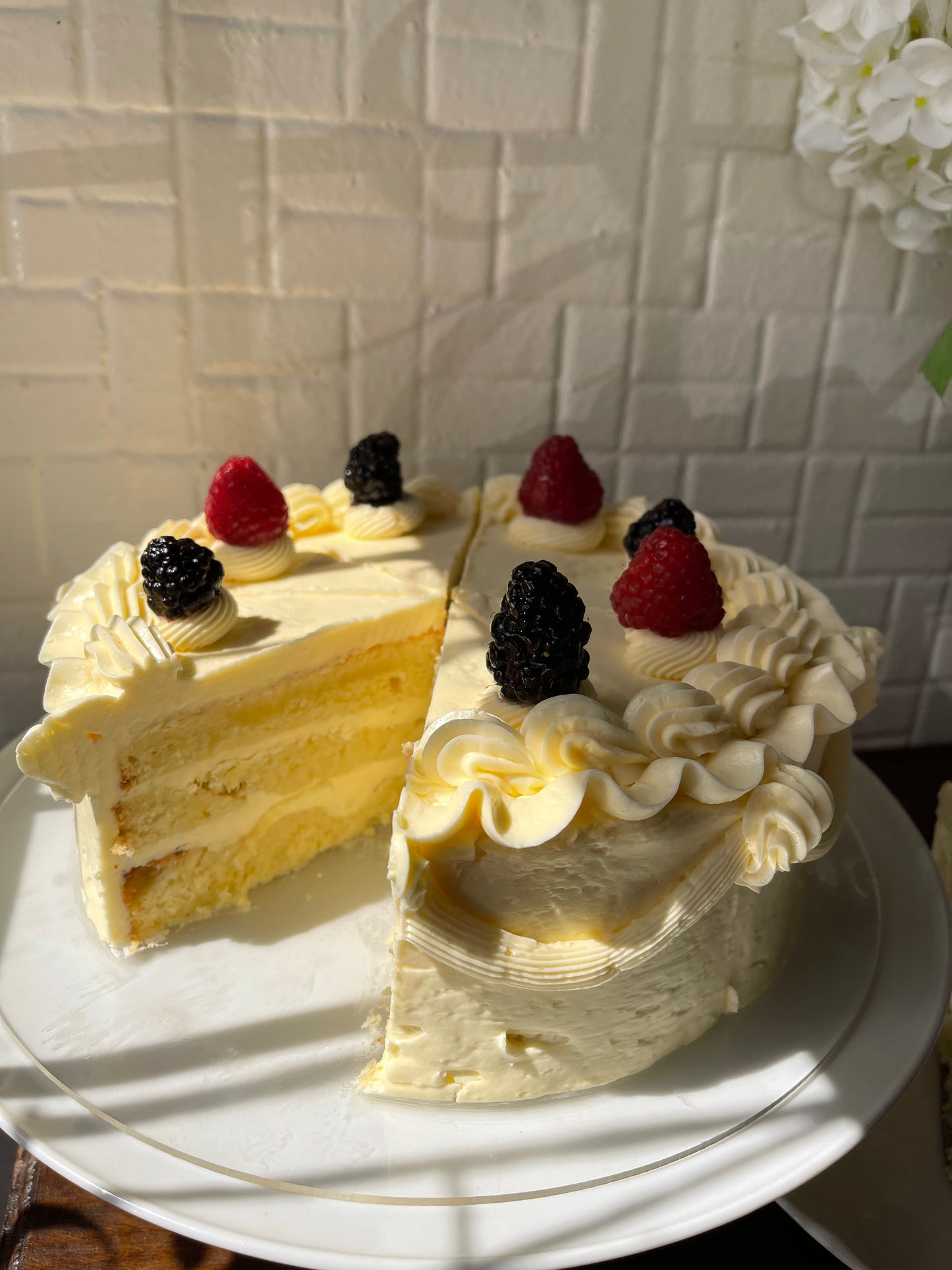 Vintage Vanilla Cake