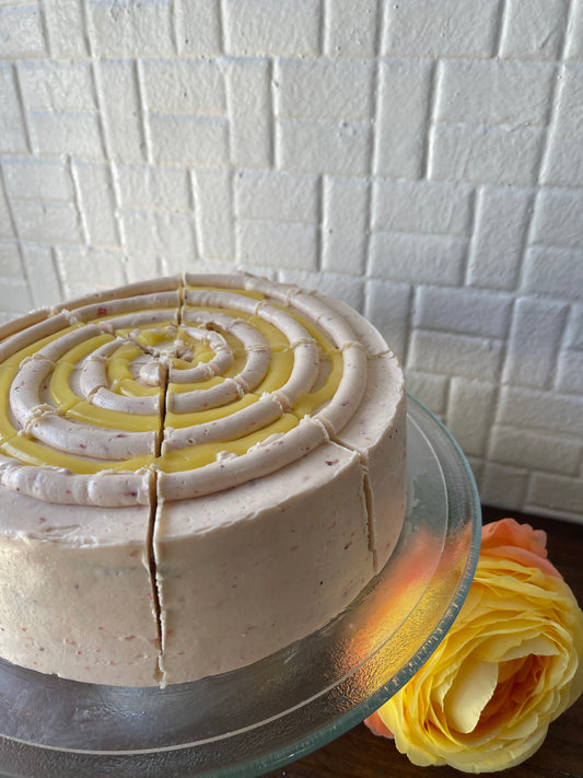 Strawberry Lemonade Cake