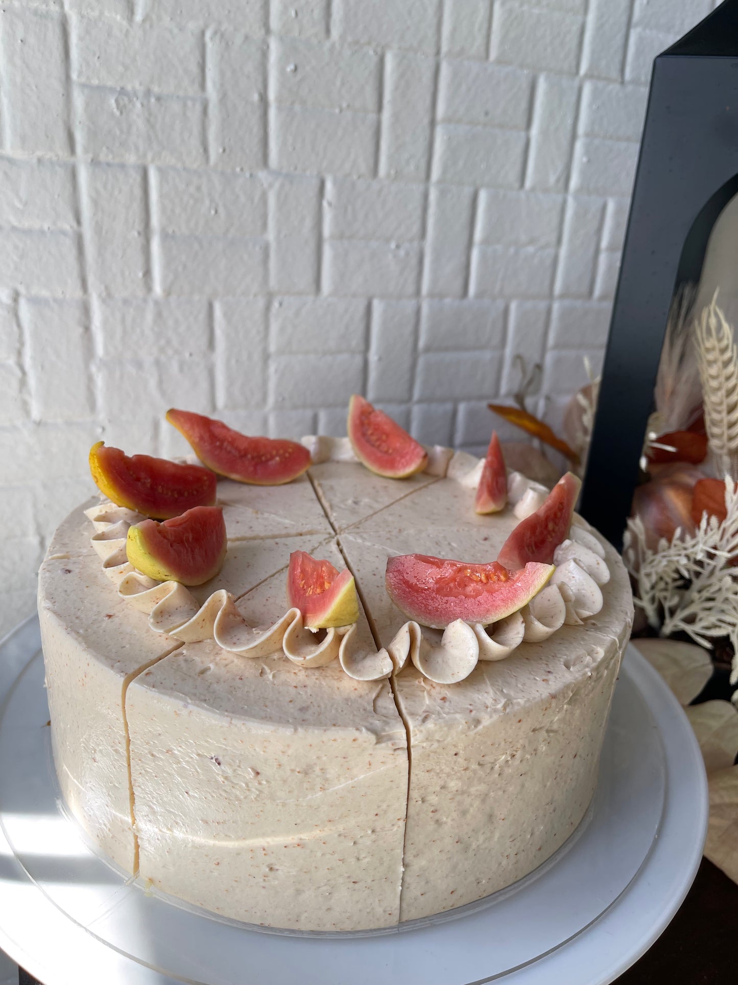 Guava Almond cake