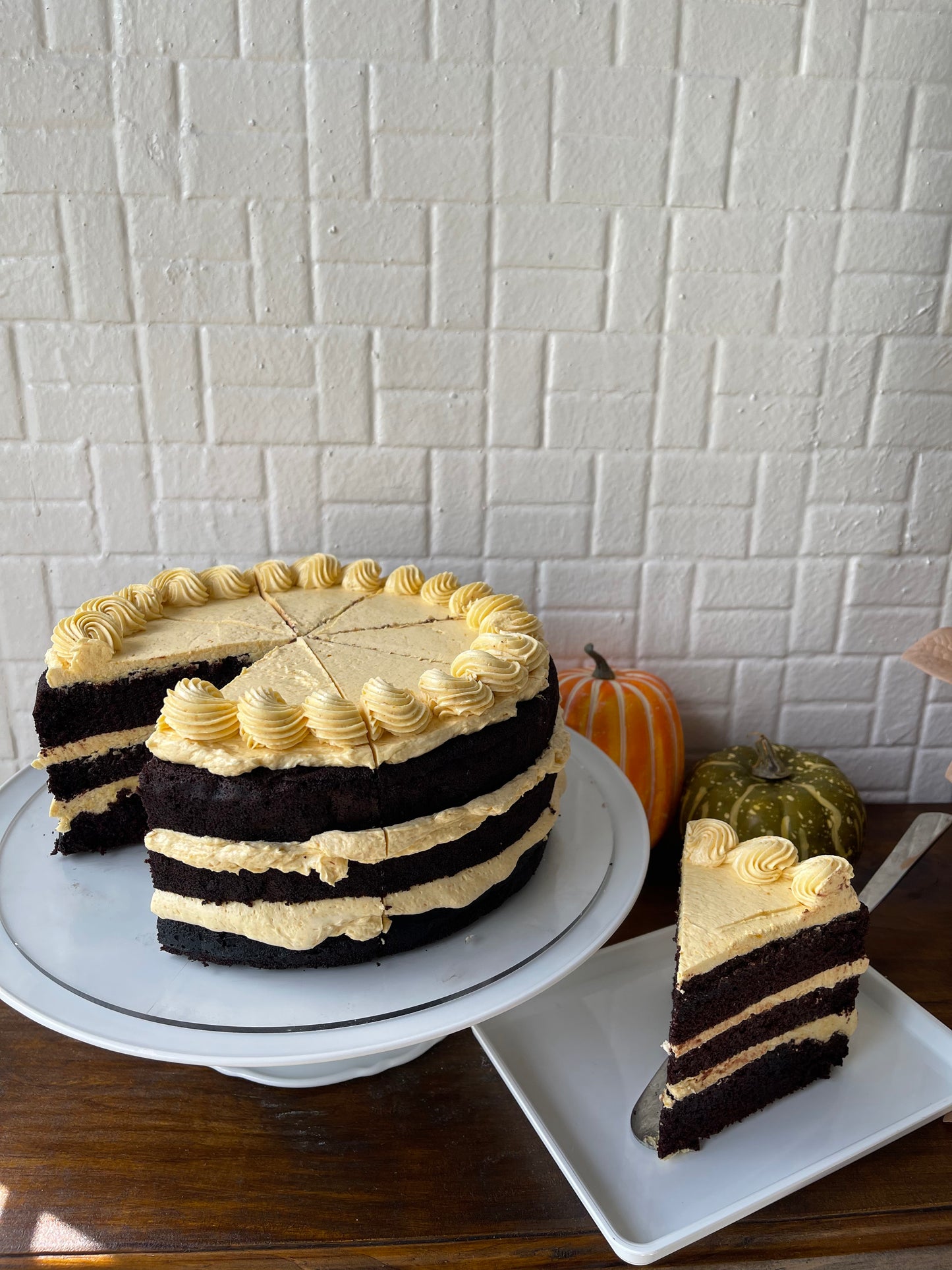 Chocolate Pumpkin Cake