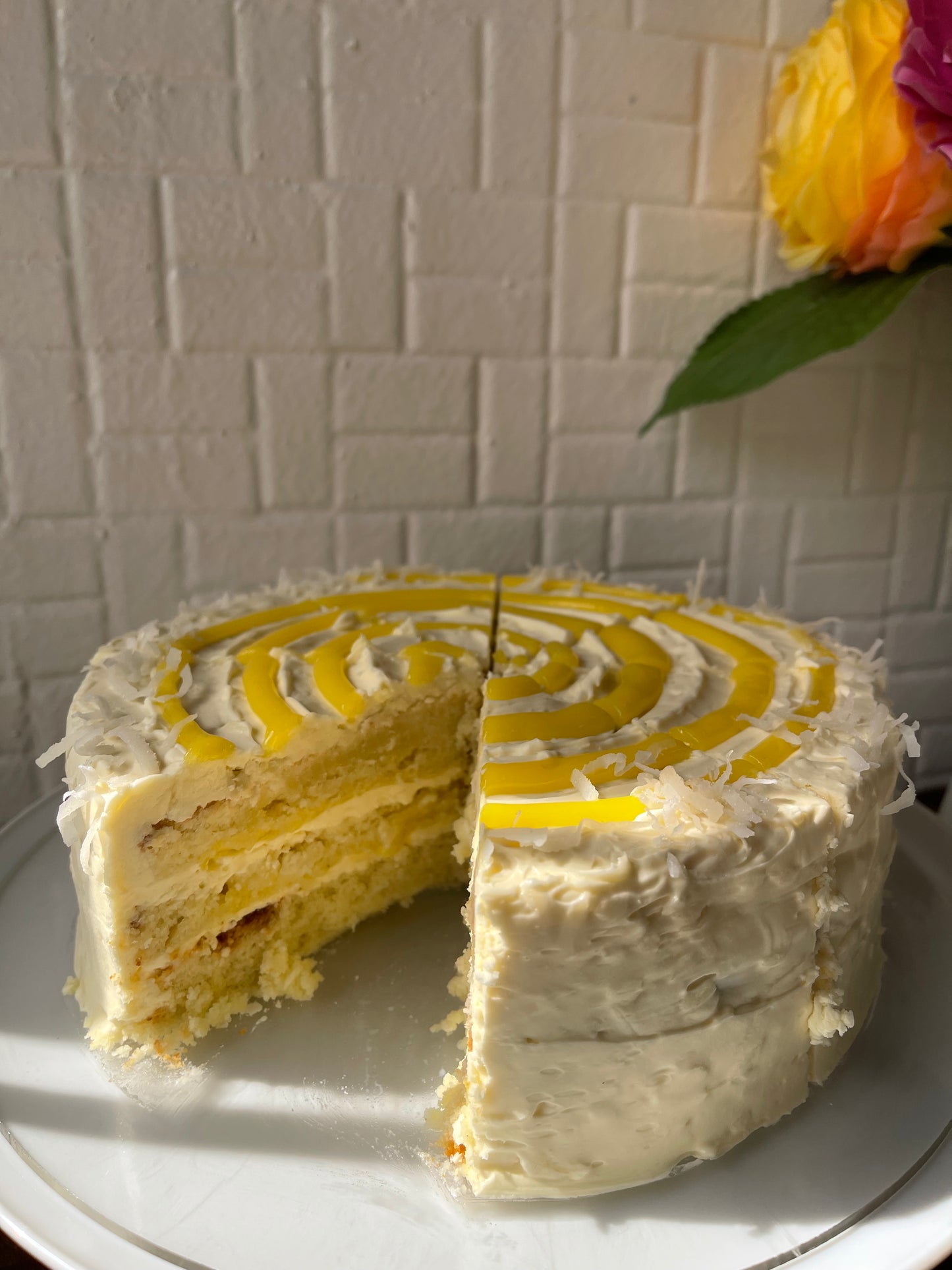 Coconut Lemon Cake