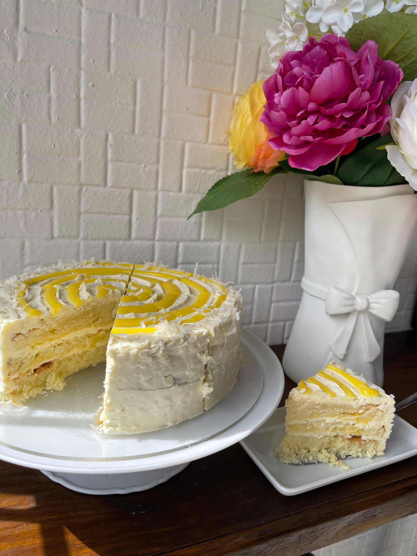 Coconut Lemon Cake