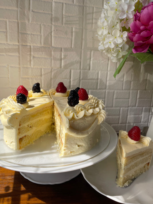 Vintage Vanilla Cake