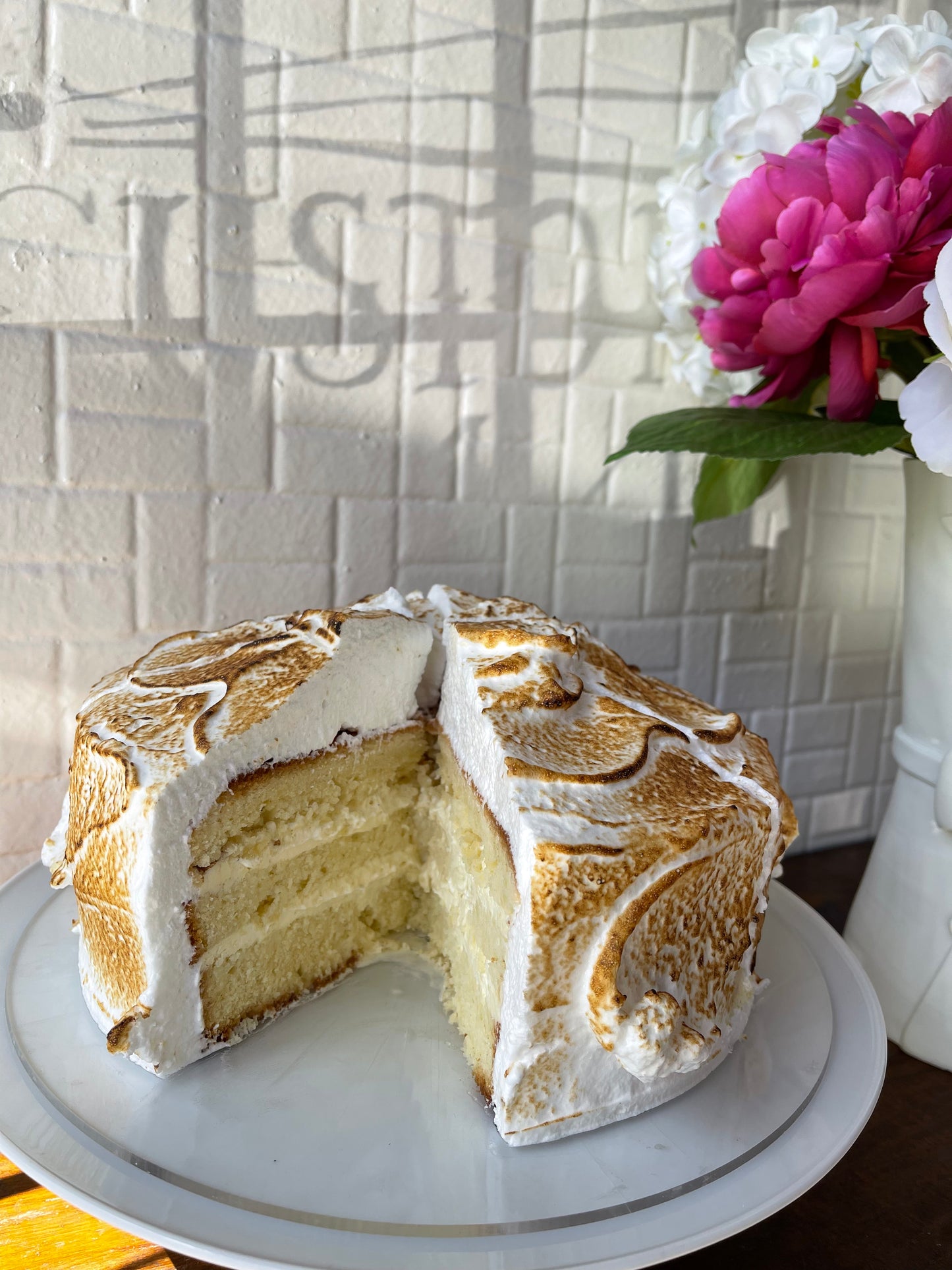 Lemon Merengue Cake