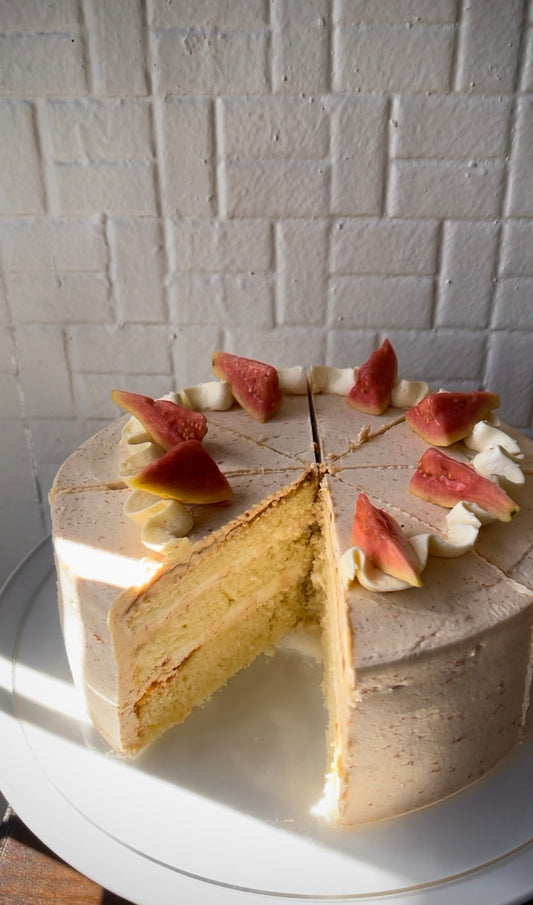Guava Almond cake