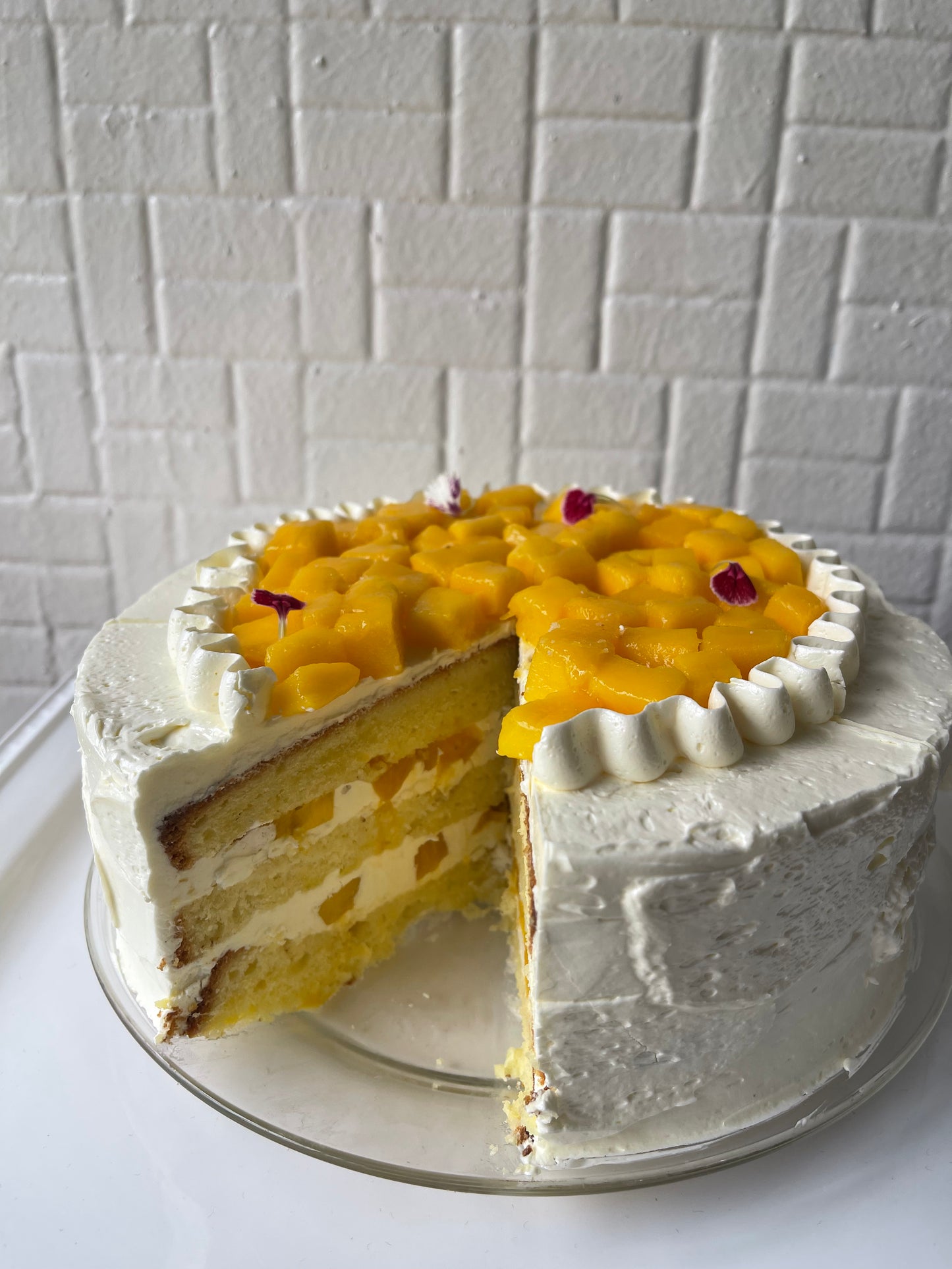 Mango Cream Cake